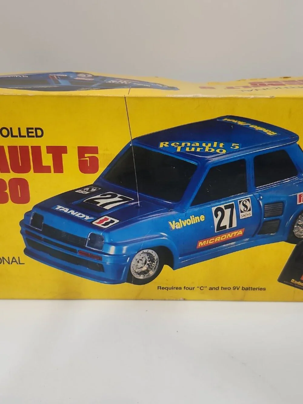 Vintage RC Tandy Renault 5 Turbo Radio Shack 1983 Working